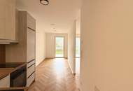 Gym &amp; Sauna im Haus. Augarten &amp; Donaukanal vor der Tür: 1,5 Zimmer mit großem Balkon