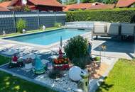 ***Urlaubsfeeling*** – Gepflegtes Gartenhaus mit Pool