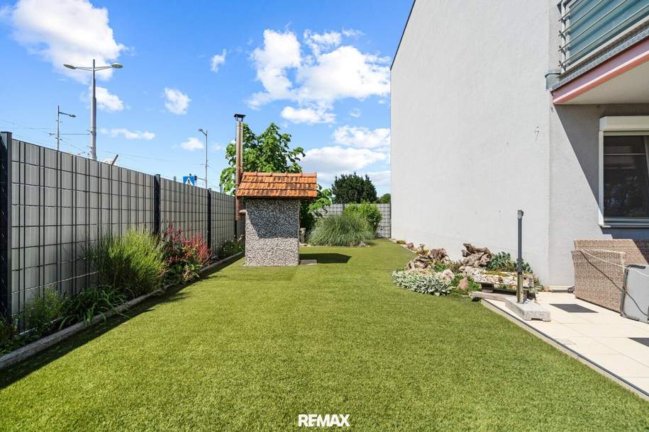 "Badeteich Hirschstetten - Eigentumswohnung mit Garten & Garage – 3-Zimmer-Traum", Haus-kauf, 460.000,€, 1220 Wien 22., Donaustadt