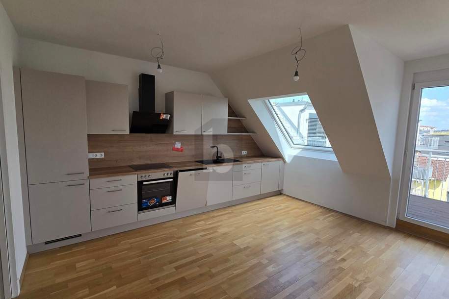 NEUE STILVOLLE 3-ZIMMER-DACHGESCHOß-WOHNUNG MIT TERASSE, Wohnung-kauf, 369.000,€, 1220 Wien 22., Donaustadt