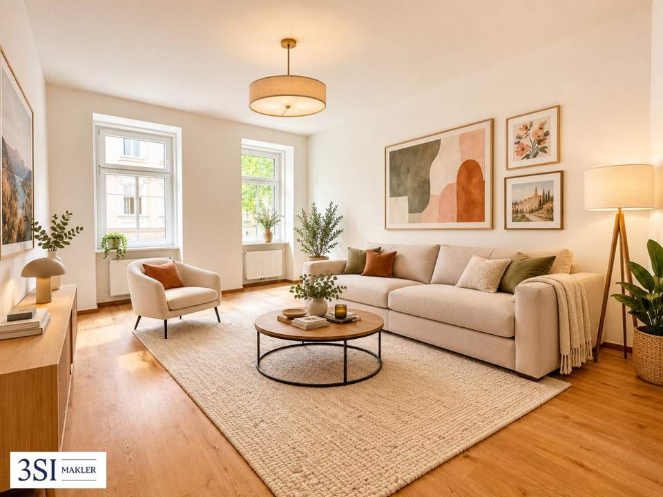 Stilvoll wohnen im klassischen 2-Zimmer Altbau - in ruhiger Seitenstraße des 3. Bezirks