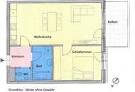 Modern, hell, großer Balkon und Alte Donau ums Eck! -2 Zimmer mit guter Anbindung