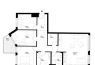 FAMILIENWOHNUNG DER EXTRAKLASSE – 114 m² WOHNQUALITÄT MIT BALKON &amp; GARAGE