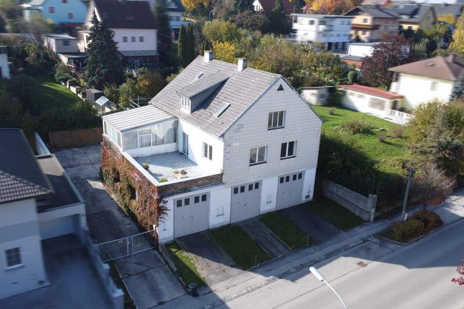 Mehrfamilienhaus am Kupferbrunnberg mit vielfältigen Nutzungsmöglichkeiten, Haus-kauf, 350.000,€, 3100 Sankt Pölten(Stadt)