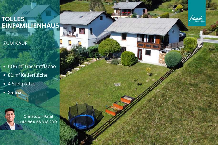 „Ihr Rückzugsort in den Bergen – Einfamilienhaus mit Ausblick“, Haus-kauf, 250.000,€, 2872 Neunkirchen