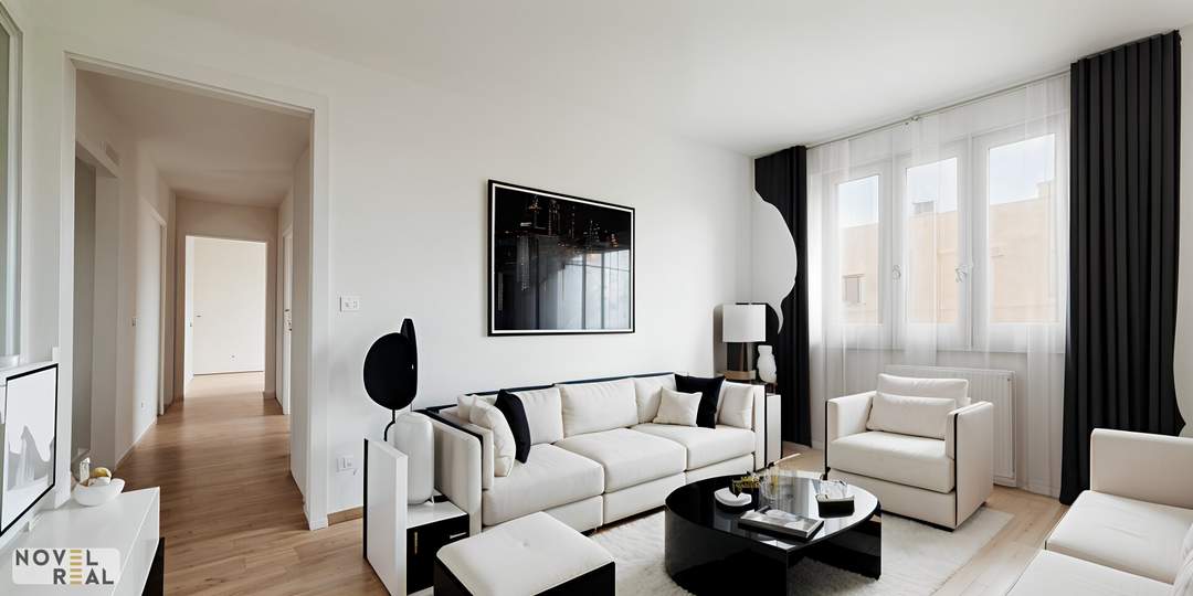 Generalsanierte 3-Zimmer-Wohnung mit Südbalkon und 2 Bädern