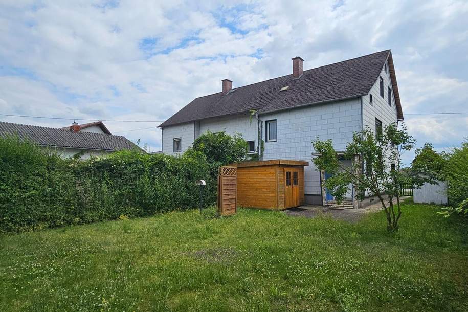 Gemütliche Doppelhaushälfte mit Naturgarten Top 1, Haus-kauf, 249.000,€, 4481 Linz-Land