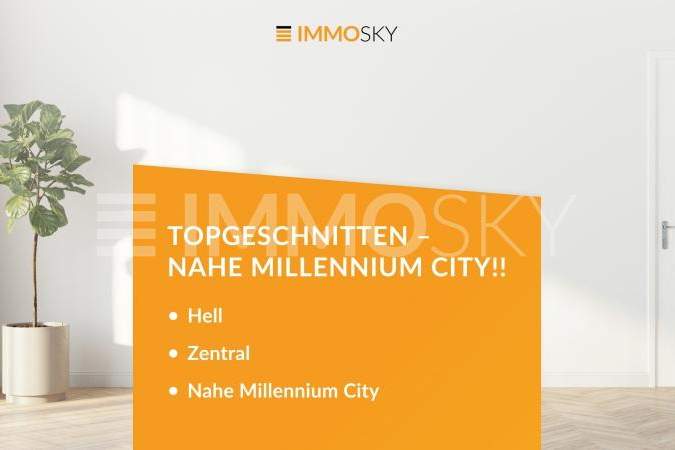 TOPGESCHNITTEN-NAHE MILLENNIUM CITY!!, Wohnung-kauf, 319.000,€, 1200 Wien 20., Brigittenau