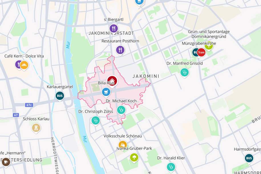 TOP 2-Zimmerwohnung Nähe Lutz, Wohnung-miete, 570,63,€, 8010 Graz(Stadt)