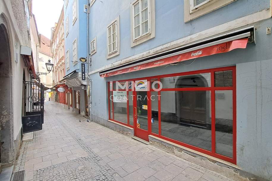 Legendäre Kellerbar im Herzen von Graz zu mieten!, Gewerbeobjekt-miete, 1.085,74,€, 8010 Graz(Stadt)