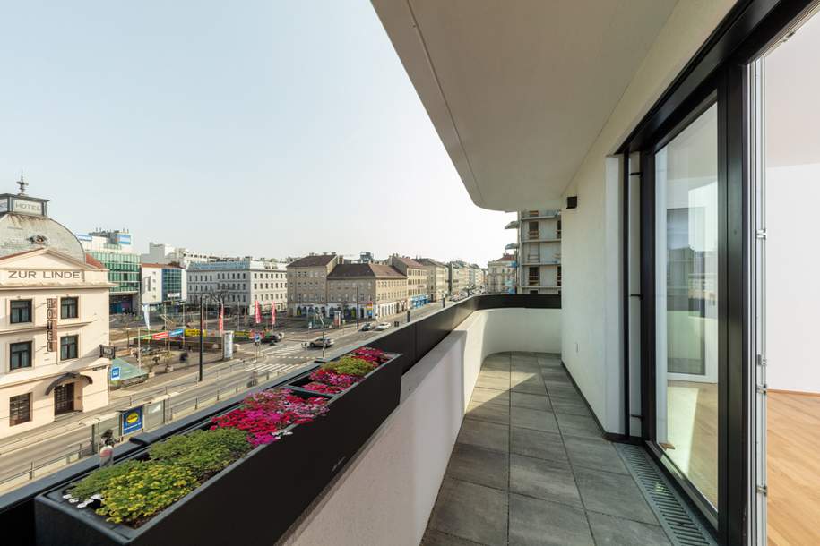 4 Zi. mit Terrasse u. drei Ausrichtungen! Nähe Hauptbahnhof - Neubau Erstbezug mit Öffi Jahreskarte, Wohnung-kauf, 696.350,€, 1100 Wien 10., Favoriten