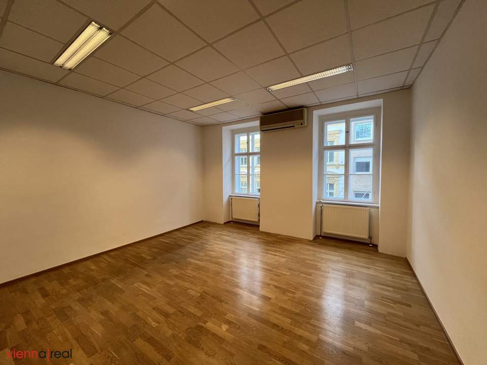 3,5-Zimmer Büro-Objekt in der Burggasse im 2. OG ohne Lift - KFZ-Abstellplatz optional