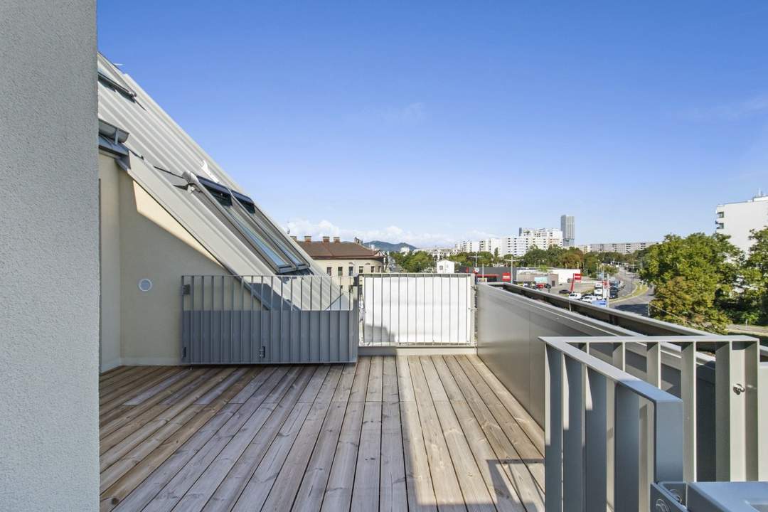 ++ WEITBLICK &amp; WOHNKOMFORT ++ DG-Wohnung im PROJEKT KARL74