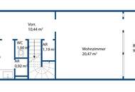 Neuer Preis! Große Maisonettewohnung mit Balkon in Schnellbahnnähe