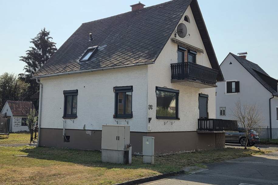 Älteres Wohnhaus mit freistehender Garage samt Nebenraum und Garten in Ruhelage, Haus-kauf, 181.000,€, 8480 Südoststeiermark