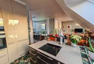 Blick über WIEN - Maisonette Dachgeschosswohnung mit Dachterrasse