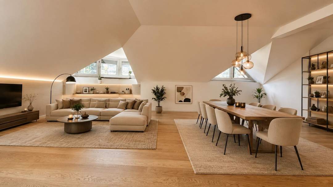 Klagenfurt - Waidmannsdorfer Straße 9. Erstbezug: 5-Zi. Dachgeschosswohnung mit Terrasse