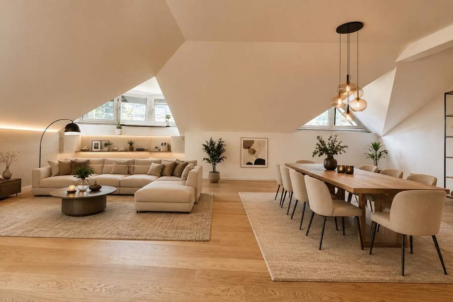 Klagenfurt - Waidmannsdorfer Straße 9. Erstbezug: 5-Zi. Dachgeschosswohnung mit Terrasse, Wohnung-miete, 3.000,56,€, 9020 Klagenfurt(Stadt)