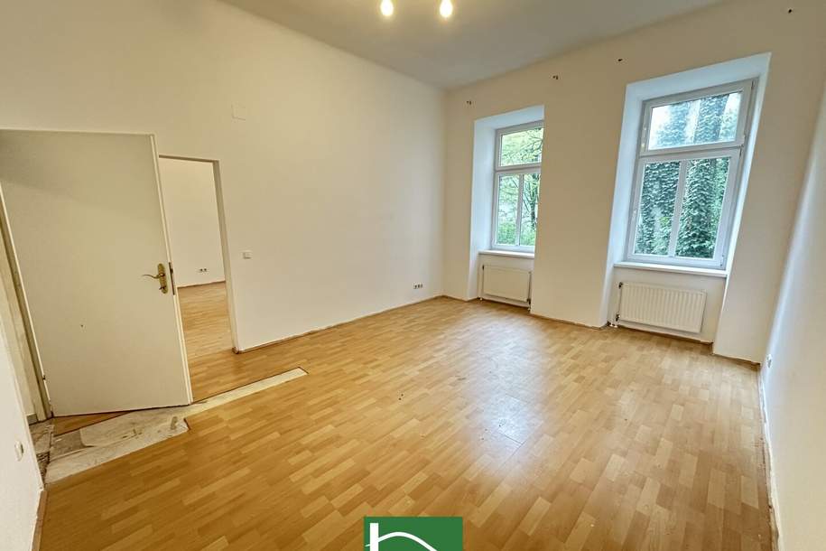 Sechshaus - Innenhofausrichtung und 5 Gehminuten zu U4 und U6! Helle Altbau-Wohnung mit 2 oder 3 Zimmern - JETZT ANFRAGEN, Wohnung-kauf, 249.000,€, 1150 Wien 15., Rudolfsheim-Fünfhaus