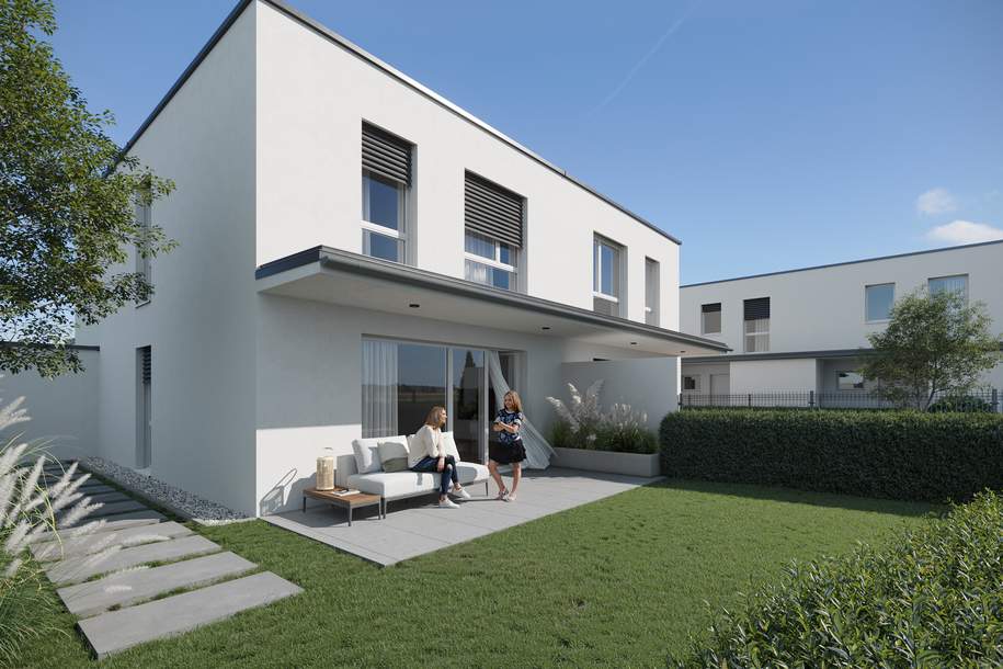 Modernes Reihenhaus mit Eigengarten und Terrasse in attraktiver Lage von Villach, Wohnung-kauf, 9500 Villach(Stadt)