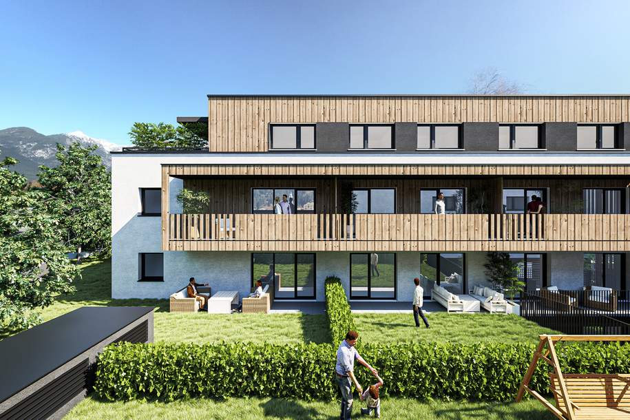 Exklusiv und wertbeständig! Moderne 2-Zimmer-Neubauwohnung mit Terrasse in Oberperfuss zu kaufen, Wohnung-kauf, 366.593,€, 6173 Innsbruck-Land