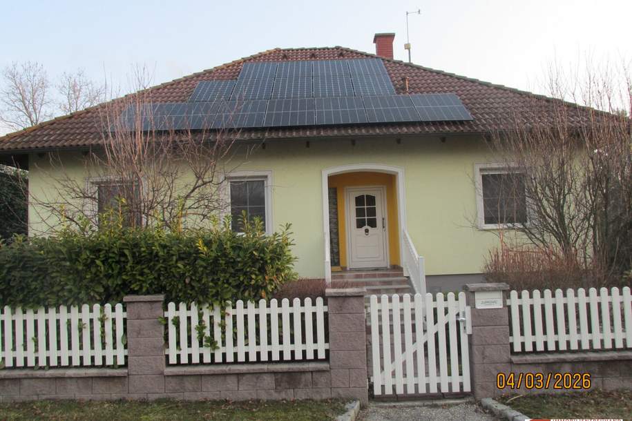 Traumhafter Bungalow vollunterkellert mit Fitness und Kino, perfekt und gepflegt mit wunderbaren Garten, Haus-kauf, 480.000,€, 2261 Gänserndorf