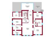 Mitten im Grünen & im Villenviertel: exklusive Gartenwohnung mit ca. 930 m² Außenfläche, beheiztem Wintergarten, Pool, Luftwärmepumpe u.v.m.!