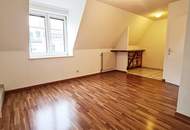 DACHGESCHOSS, U3-NÄHE, 52 m2 Maisonette, 2 Zimmer, Kochnische, Duschbad, Meiselstraße