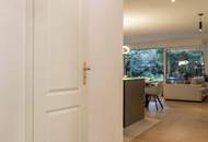 Exklusive barrierefreie Gartenwohnung mit ca. 400 m² Garten in absoluter Ruhelage
