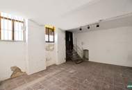 Großes Souterrain mit natürlicher Belichtung