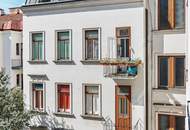 Nächst Neubaugasse! Südwestseitiger 4-Zimmer-Altbau mit Balkon in ruhiger Seitengasse!