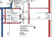 NEUBAU | Hochwertige Gartenwohnung mit traumhafter Küche, Terrasse und Garage in ruhiger Grünlage!