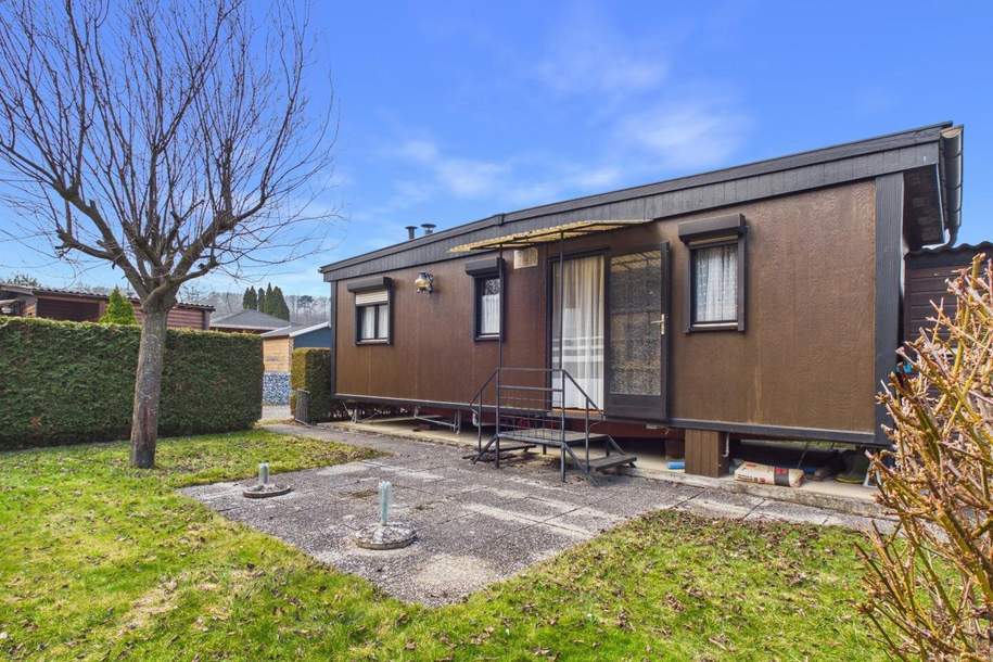 Ihr persönlicher Rückzugsort am Römersee – Mobilheim auf Pachtgrund für entspannte Wochenenden &amp; Sommer am Wasser, Grund und Boden-kauf, 18.000,€, 7202 Mattersburg