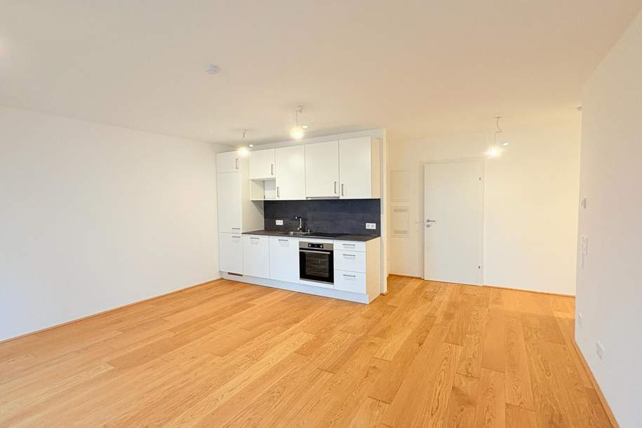 Höchster Wohnkomfort mit modernster Küche auf 1,5 Zimmer, Stellplatz sogar erwünscht!!, Wohnung-miete, 962,21,€, 1220 Wien 22., Donaustadt