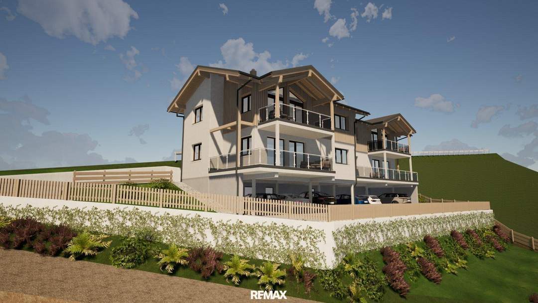 Einmalige Aussicht: Exklusive Neubauwohnung in Aussichtslage!