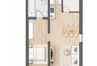 Altbauflair: Einzimmerwohnung mit ca. 89 m² Gartenfläche!