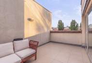 Über den Dächern des 7. Bezirks. Exklusive Dachgeschoßwohnung mit Terrasse in der Burggasse!