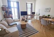 SALZTORGASSE, gepflegte 56 m2 Altbau, 2 Zimmer, Komplettküche, Duschbad, Parketten, Donaukanal