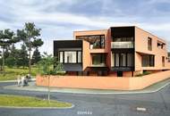 Moderne Twin-Villen mit Luxus-Ausstattung und Panoramablick über den Felmeyergarten. Grünruhelage mit sehr guter Infrastruktur