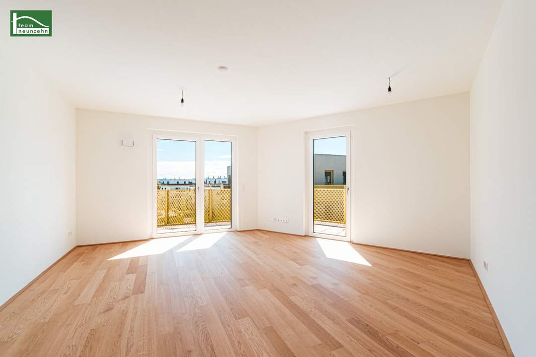 Provisionsfrei und Hell - 3.Zimmer mit Balkon und ausgezeichneter Ausstattung (z.b. Geothermie, 2,6m Raumhöhe, Sonnenschutz, uvm.)