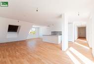 Exklusive Erstbezugs-Wohnung mit 55 m² Wohnküche und großer Hof-Terrasse! Küche und Top Ausstattung inkludiert!