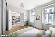 City Flair pur: Stilvolle 2-Zimmer-Altbauwohnung, modern &amp; klimatisiert