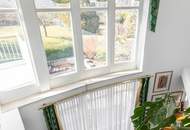 RESIDIEREN BEIM ROTEN BERG II GARAGE II SAUNA II NEUE PV-ANLAGE II 6 ZIMMER II 4 BÄDER II 54m² WOHNZIMMER MIT KAMIN II 2 TERRASSEN II BALKON II GARTEN II GROSSER KELLER