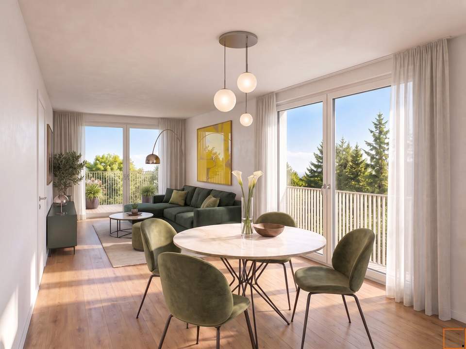 Große Terrasse - Erdwärme - 2 Zimmerwohnung zum Verlieben!