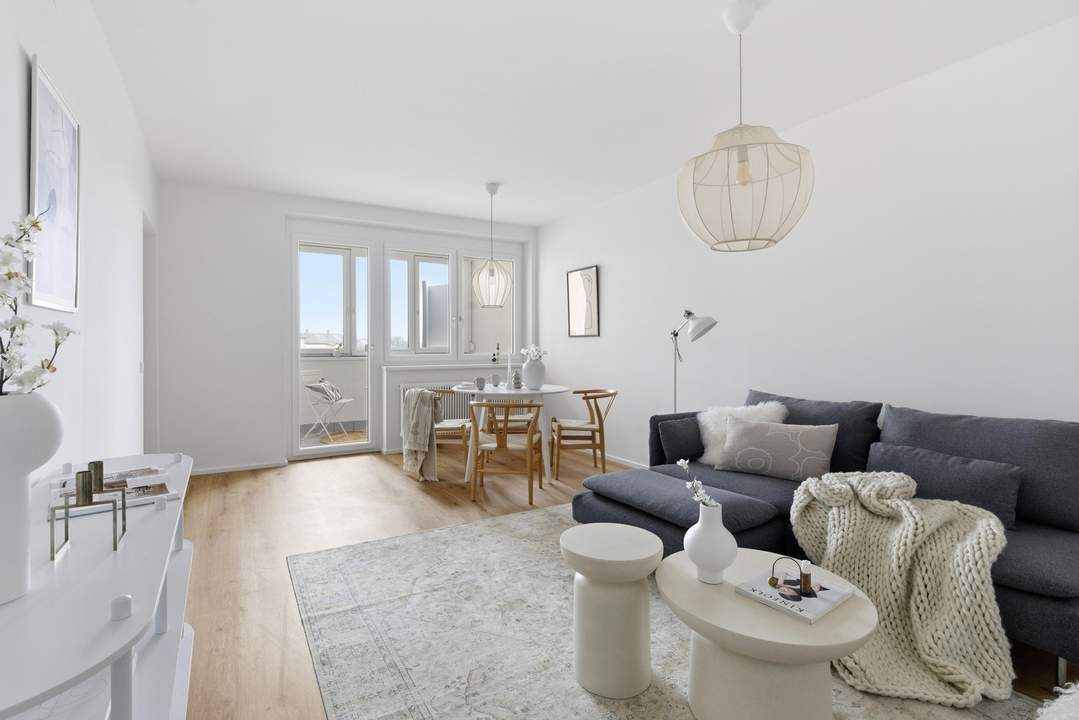 Wunderschöne 3 Zimmerwohnung mit Sonnen-Loggia &amp; Tiefgarage in idyllischer Ruhelage Nähe Oedtsee