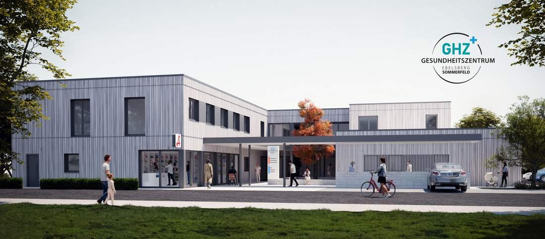 PROVISIONSFREI!!! 104,45 m² Praxis- bzw. Bürofläche Top 1.2 im GHZ Sommerfeld zu vermieten