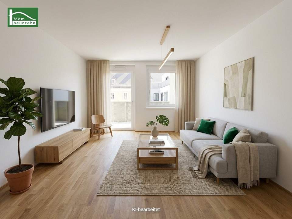 Wundervolle 2-Zimmer-Wohnung mit großer privater Außenfläche!