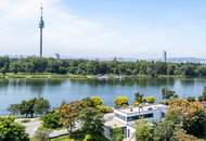 Luxuriöses Wohnen in Traumhaus mit dem wohl atemberaubendsten Ausblick der Stadt - Direkt an der Alten Donau