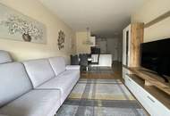 Moderne, möblierte 2-Zimmer-Mietwohnung mit XL-Loggia in Uni-Nähe in Klagenfurt