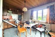 ROHDIAMANT in IDYLLISCHER Sackgassenlage, Grünblick und südseitig ausgerichteten Garten